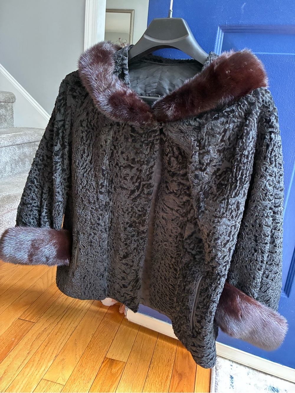 Maison Martin Margiela Vintage Black Fur Jacket